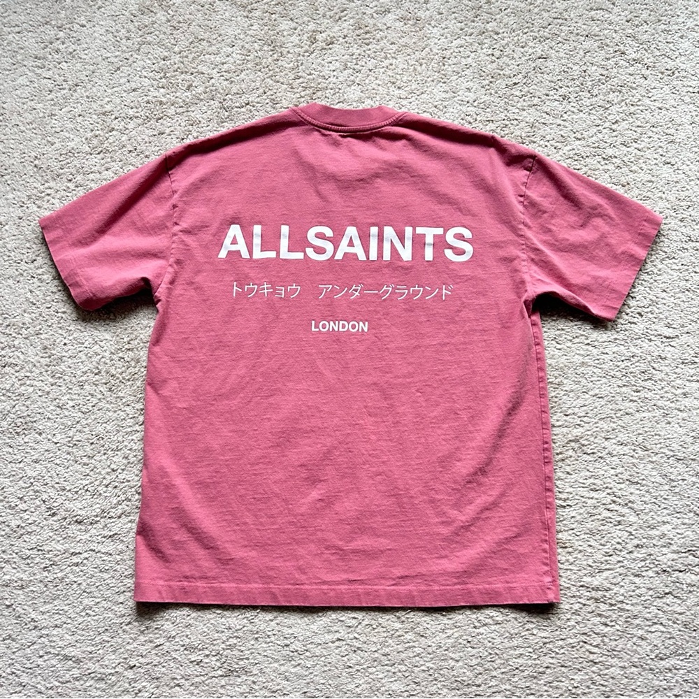 All Saints London Pink Shirt